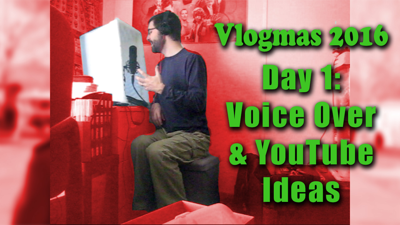 Voice Over & YouTube Ideas - Vlogmas Day 1 | Zack Lawrence Vlog