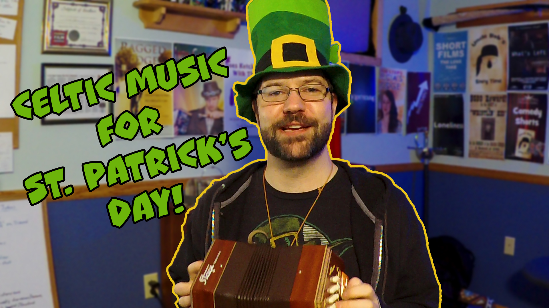 Playing Celtic Music for St. Patrick's Day - Zack Lawrence Vlog