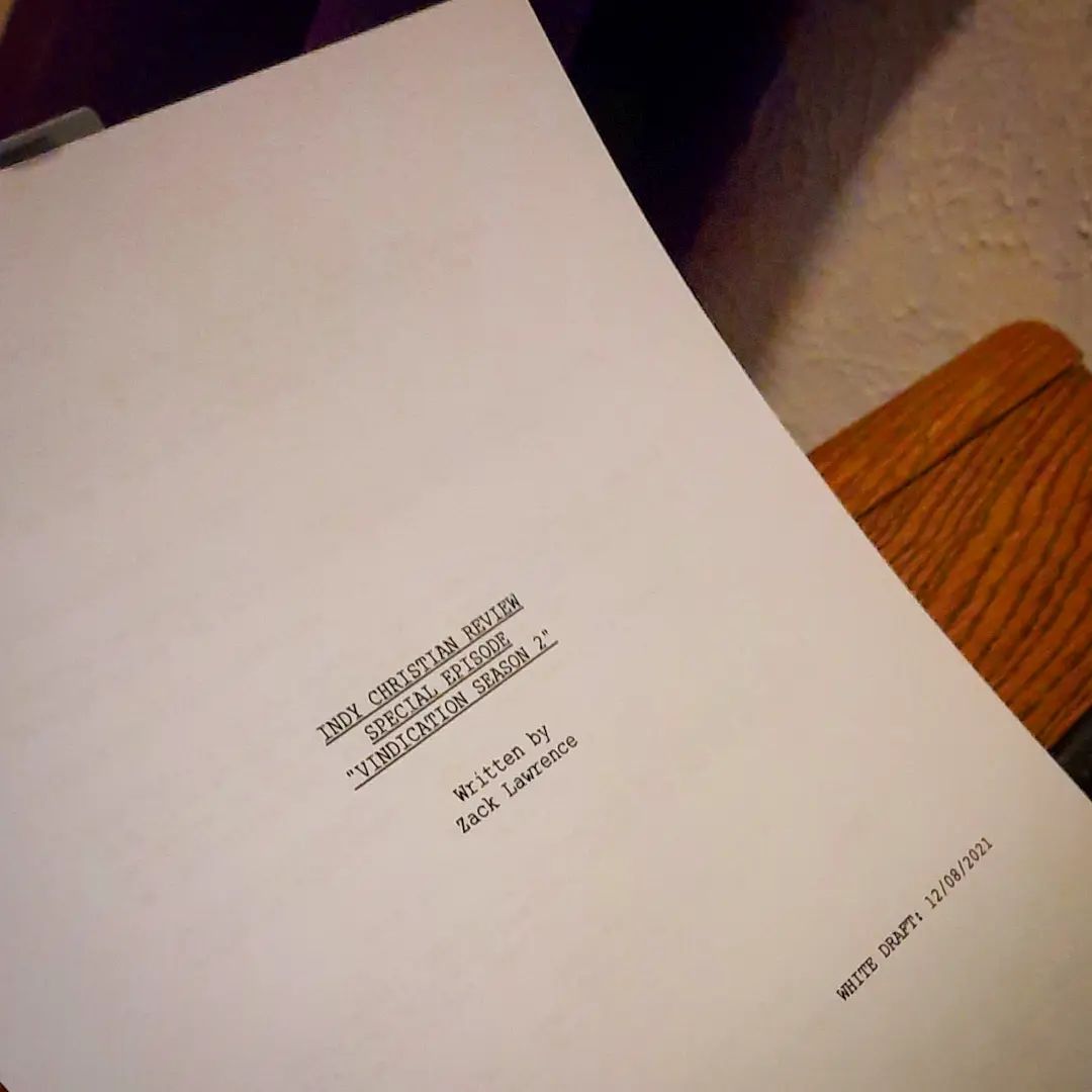 Hot off the presses. 😎
#indychristianreview #vindicationseries #vindienation #filmmakerslife #script #moviereview #specialepisode