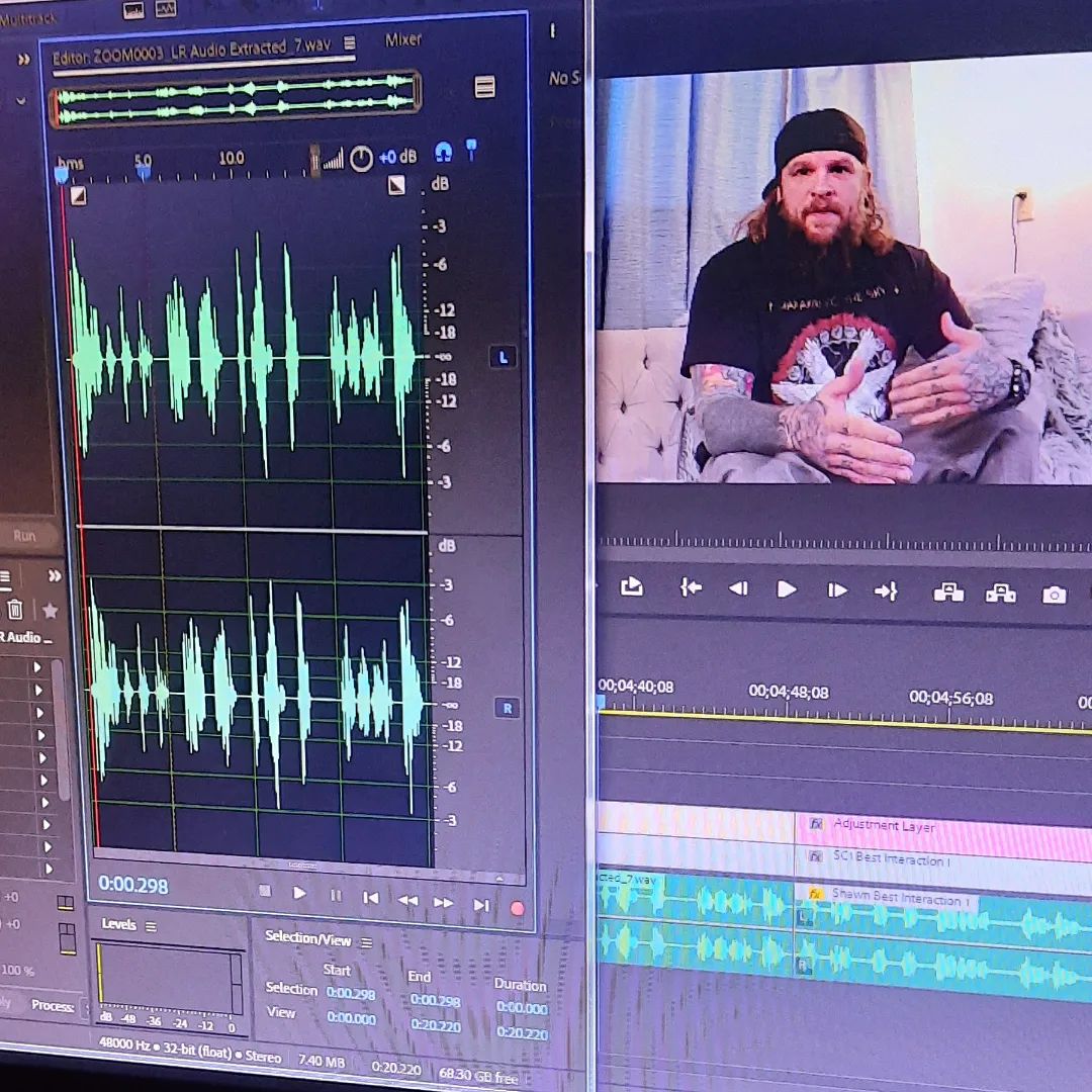 Dialogue and sound effects edits for Episode 3 of #WhatAreChristians is done! Today's agenda includes color correction and getting the episode over to @anthonyrodriguezmusic for music! The halfway point is in sight! 😁
.
.
.
.
.
#postproduction #filmmakerslife #editing #webseries #docuseries #christianfilmmaker #christianity #workfromhome #adobepremiere #adobeaudition #christianfilm